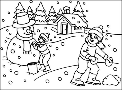cold weather coloring pages  getdrawings