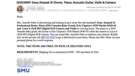 giveaway sony airpeak  drone piano acoustic guitar violin camera scam