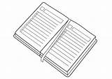 Diary Coloring Pages Large Edupics sketch template