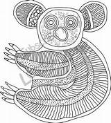 Aboriginal Australie Indigenous Aborigène Coloriage Graphisme Dessin Xray Koala Dreamtime Aborigines Oeuvres Arborigene Australia Lessonzone Platypus Backofen Kuchen sketch template