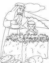 Abraham Coloring Altar Bible Pages Isaac Story Genesis Drawing Para Colorear Sarah Printable Kids Characters Biblical Character Sheets Niños Ot sketch template