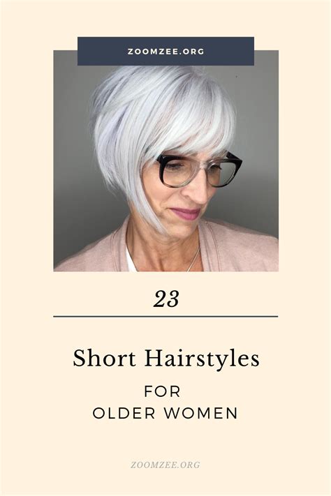 classy and simple 23 short hairstyles for older women short hair