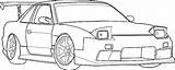 Drifting S13 Subaru Jdm Drift Autos Honda Nascar Kidsplaycolor sketch template