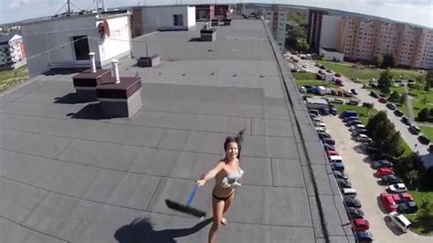 drone helicopter spies topless woman youtube