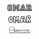 Omar Calendario Larga árabe Significa Trata sketch template