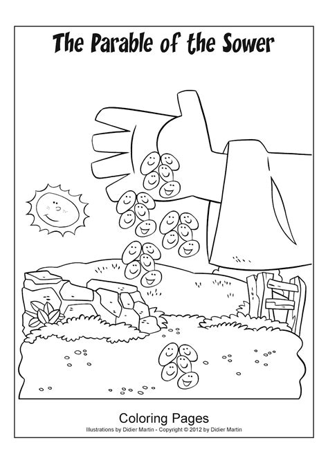parable   sower  printables
