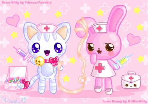 nurse kitty nurse bunny by princess peachie on deviantart