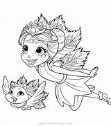 Enchantimals Coloring Pages Peacock Patter Flap Flying Xcolorings 144k 1200px Resolution Info Type  Size Jpeg sketch template