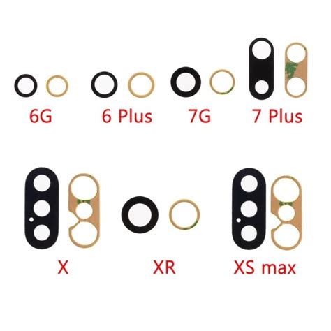 Jual lensa kaca kamera iphone 6s plus kaca kamera bahan