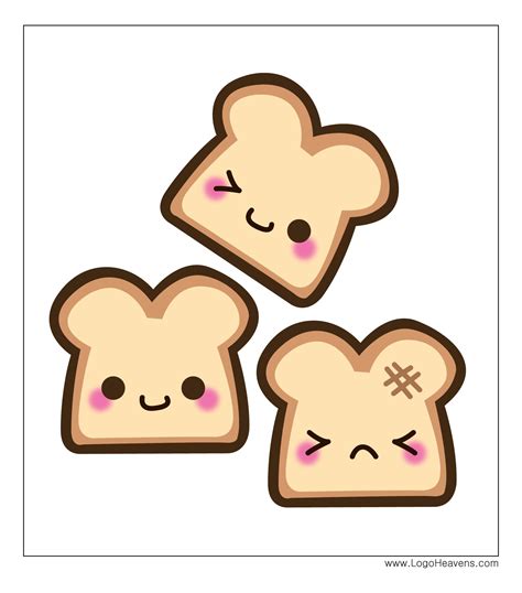 latest cute kawaii drawings food easy perangkat sekolah