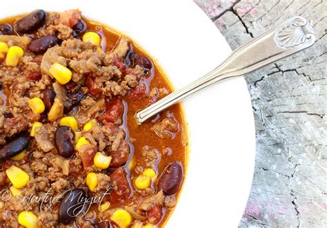 homemade chili recipe  kidney beans  nurture  gut