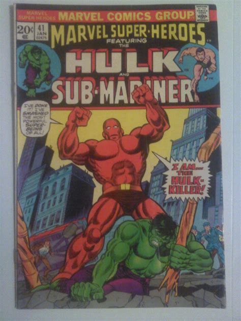 marvel super heroes stan lee 41 42 the hulk killer 64 incredible hulk