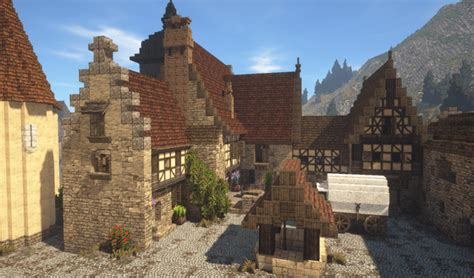 rich medieval vineyard minecraft building