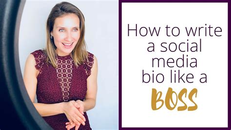write  social media bio  attracts clients youtube
