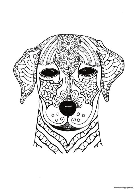 dog coloring pages adults  getdrawings