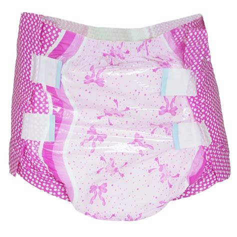 adult printed diapers super dotty  pony large  etsy
