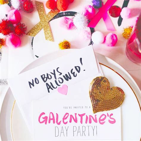 19 red pink party ideas for your galentine s day party