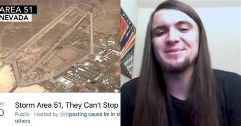 Storm Area 51 Organiser Reveals His Identity Says He S Scared Of The