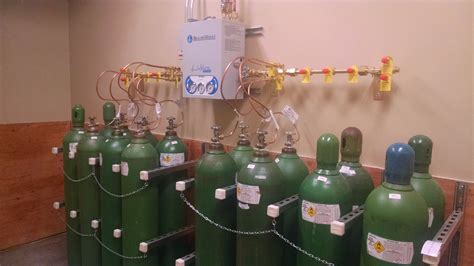 oxygen cylinder manifold medical gas piping oxygen cylinder bottles decoration cylinder