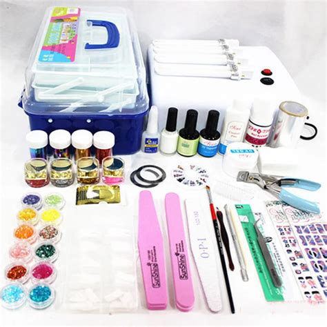 manicure set nail kit nail phototherapy gel nail starter kits suit terms  armor   full