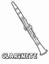 Clarinete Instrumentos Musicales Musicais Saxofon Conmishijos Kleurplaat Klarinet Clarinet Viento 1040 Palabra Kleurplaten Clarinetes sketch template