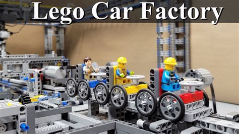 lego car factory  lego fun cars youtube