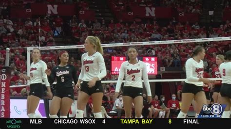 husker volleyball s season opening match canceled friday