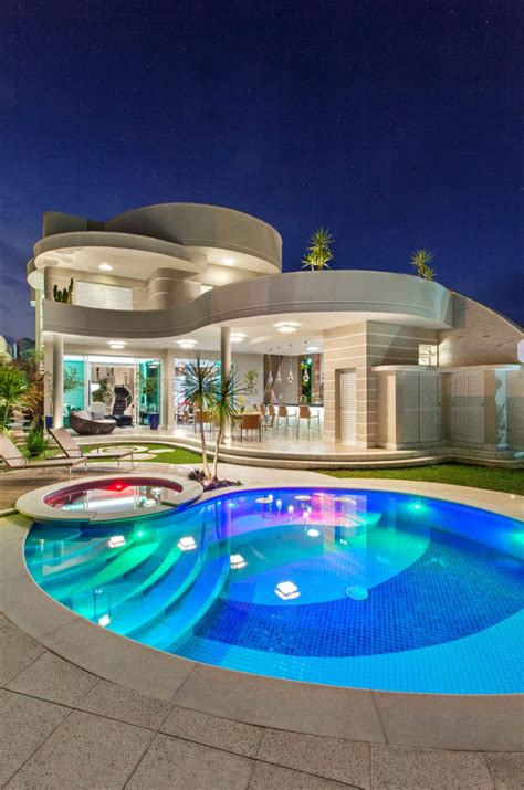 contemporary luxury home curved facade brazil idesignarch interior design architecture
