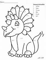 Dinosaur Coloring Number Teacherspayteachers sketch template