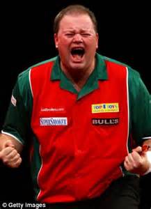 barney throws    relaxed style   quitting darts daily mail