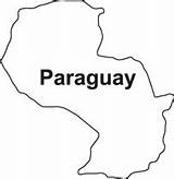Paraguay Clipart Map Pages Outline Template Maps Clipground Country sketch template
