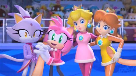 Post 316252 Amy Rose Blaze The Cat Mario And Sonic At The