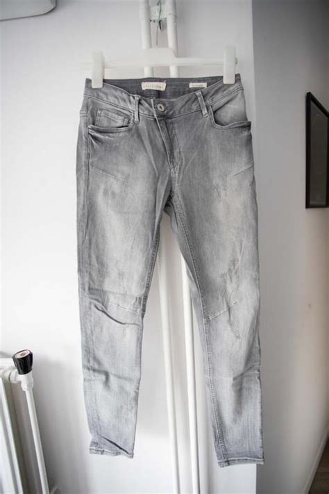 grijze boyfriend jeans spijkerbroek costes maat  spijkerbroeken en jeans marktplaats
