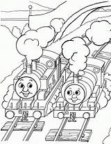 Coloring Thomas Pages Train Printable Popular Kids sketch template