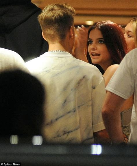 Barbara Palvin Seen Chatting And Flirting With Justin Bieber The
