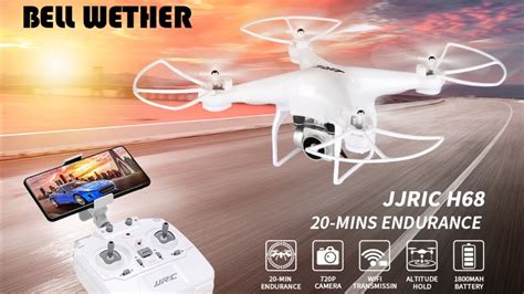 mins flight time drone jjrc  rc drone  p hd camera  video youtube