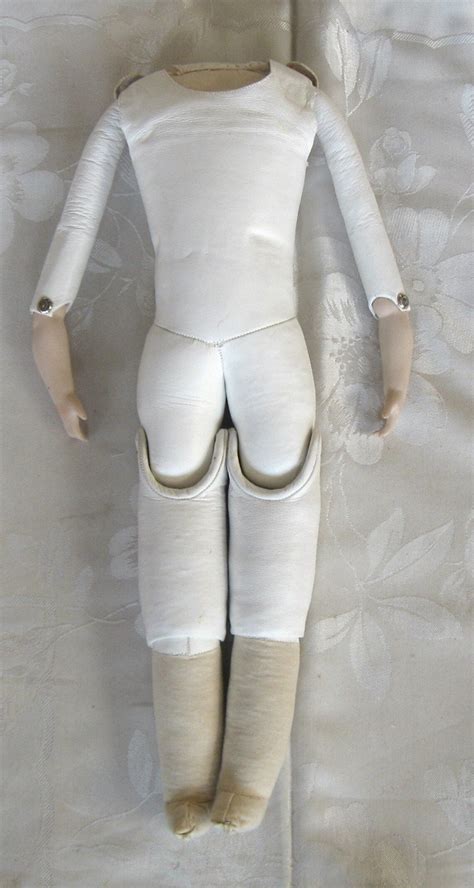 reproduction leather cloth doll body for antique jointed china etsy