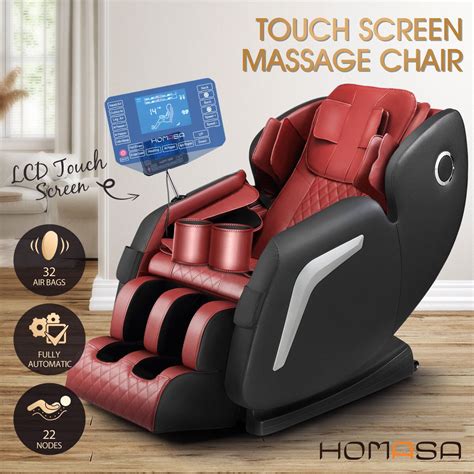 Homasa Zero Gravity Full Body Massage Chair Shiatsu Kneading Massager