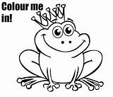 Frog Prince Coloring Pages Princess Colouring Cute Coqui Frogs Tree Baby Printable Drawing Line Color Leap Red Leapfrog Sheet Getdrawings sketch template