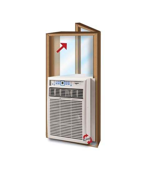 installing portable air conditioner  crank window blissgreat