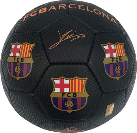 fc barcelona voetbal handtekeningen maat  carbon zwartoranje fluo bolcom