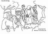 Jesus Coloring Judas Betrays Gethsemane Garden Pages Children Sunday School Arrest Bible Arrested Kids Being Soldiers Printable Ministry Away Craft sketch template