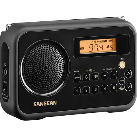 Sangean Sg 104 Portable Am Fm Digital Alarm Clock Radio Sg 104