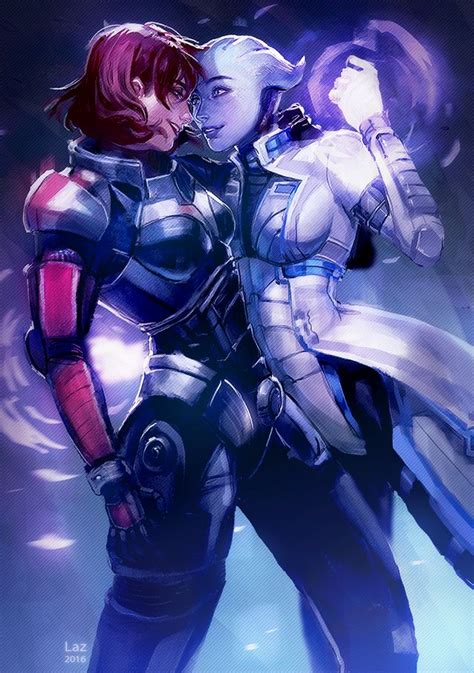 together in space liara and miranda tg tf by thatguy mailie on