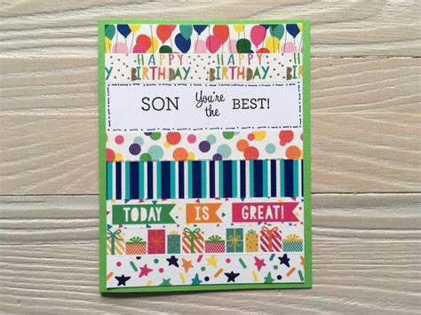 son birthday card hb son youre   card special etsy