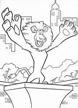 Alex Coloring King Madagascar Pages Color Print Hellokids Movie Printable Cartoon Online Lion Coloriage sketch template