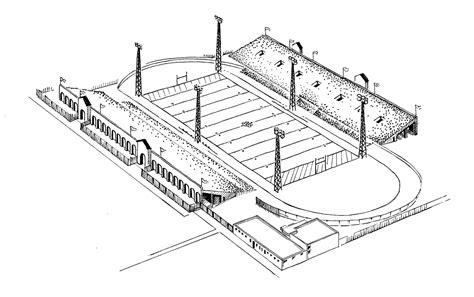 football stadium coloring pages dominienina