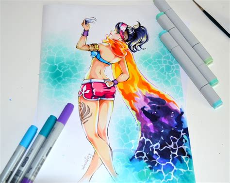 pool party fiora by lighane on deviantart