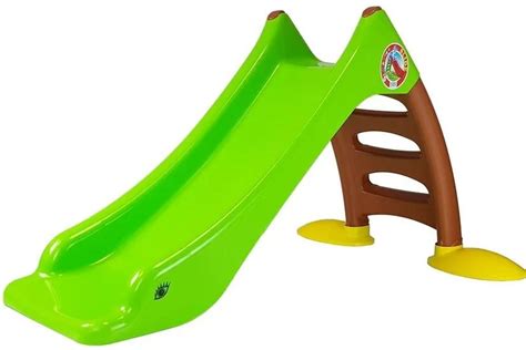Lean Toys Záhradná šmýkačka Pre Deti 424 Zeleno Hnedá Biano