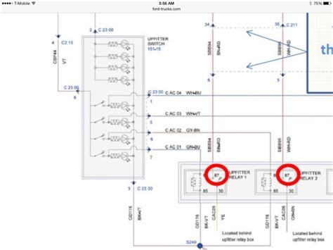 ford  wiring diagram  upfitter switches wiring diagram